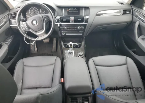 2017 BMW X3 xDrive28I z USA, uszkodzony, nr VIN 5UXWX9C3XH0W73372